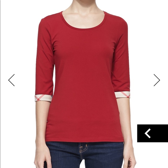 burberry brit shirt womens